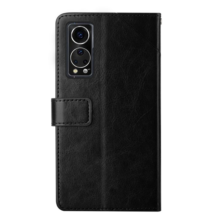 For ZTE Axon 30 Y Stitching Horizontal Flip Leather Phone Case