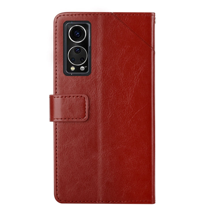 For ZTE Axon 30 Y Stitching Horizontal Flip Leather Phone Case