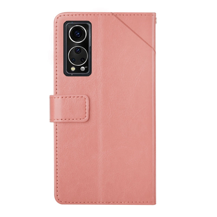 For ZTE Axon 30 Y Stitching Horizontal Flip Leather Phone Case