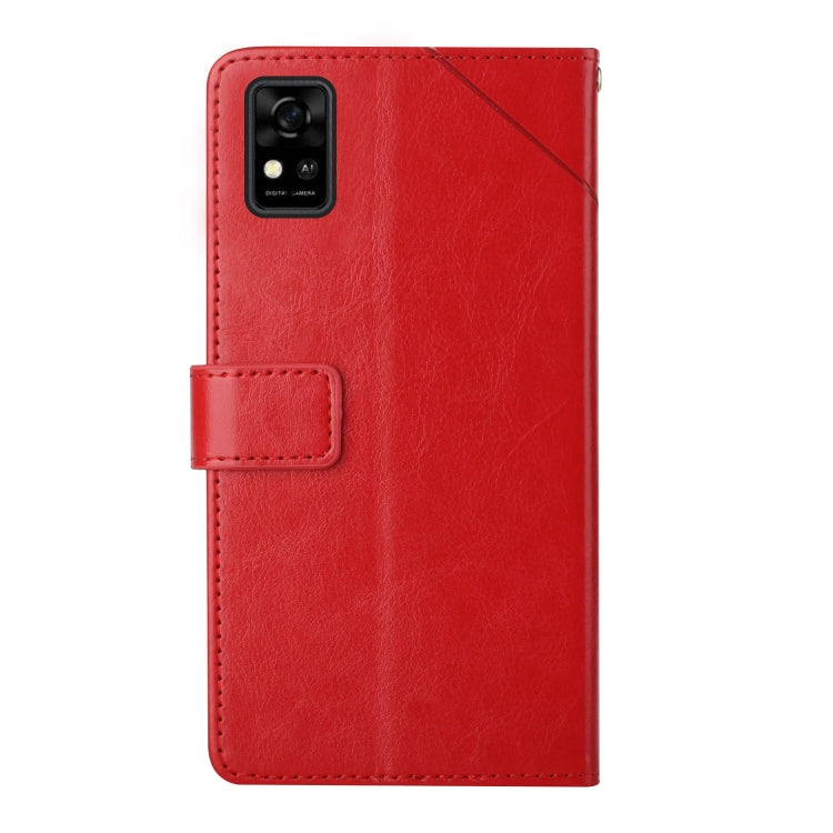 For ZTE Blade A31 Y Stitching Horizontal Flip Leather Phone Case