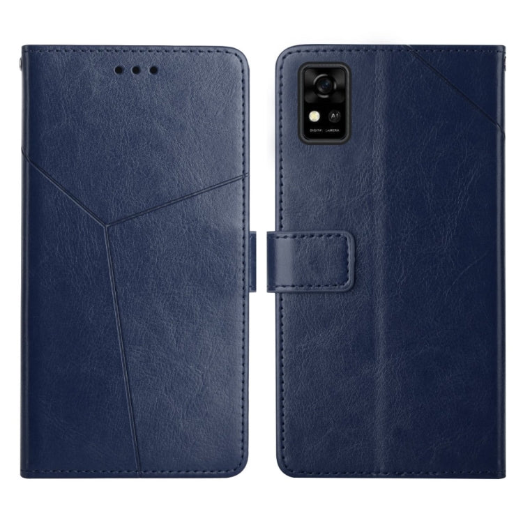 For ZTE Blade A31 Y Stitching Horizontal Flip Leather Phone Case