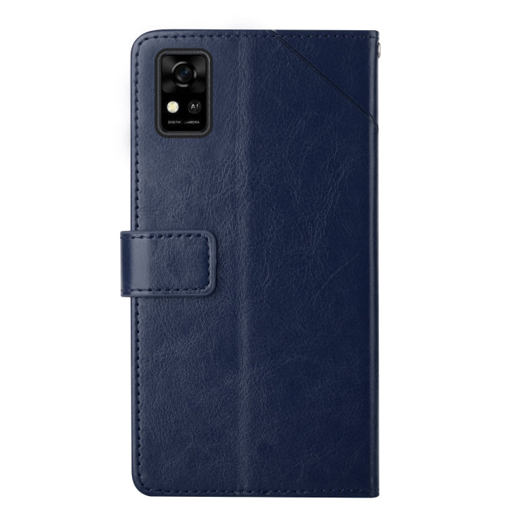 For ZTE Blade A31 Y Stitching Horizontal Flip Leather Phone Case