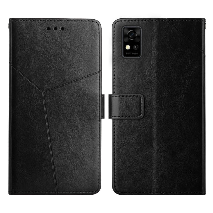 For ZTE Blade A31 Y Stitching Horizontal Flip Leather Phone Case