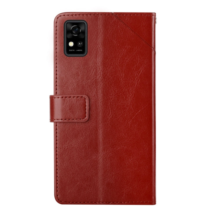 For ZTE Blade A31 Y Stitching Horizontal Flip Leather Phone Case