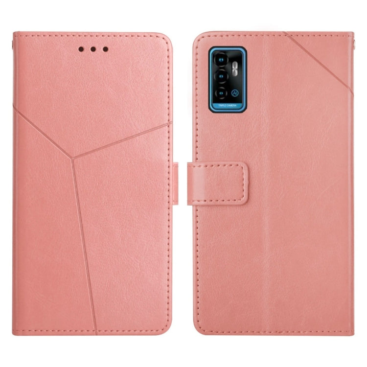 For ZTE Blade A51 Y Stitching Horizontal Flip Leather Phone Case