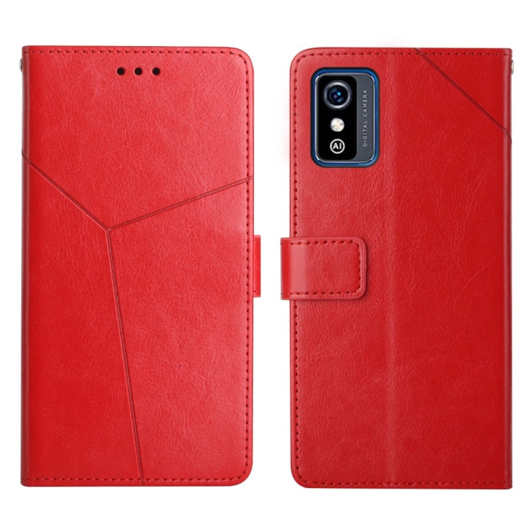 For ZTE Blade L9 Y Stitching Horizontal Flip Leather Phone Case