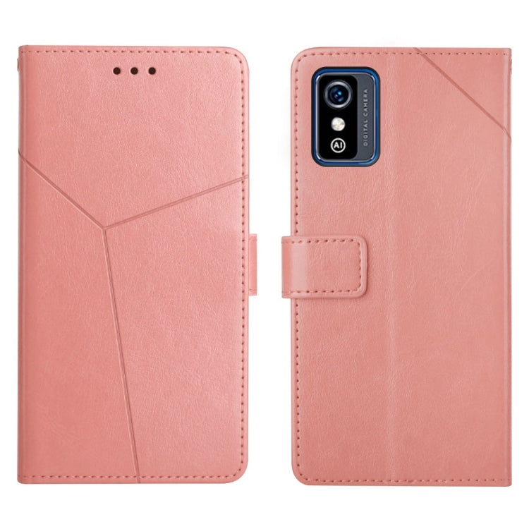 For ZTE Blade L9 Y Stitching Horizontal Flip Leather Phone Case