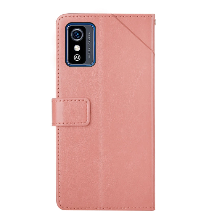 For ZTE Blade L9 Y Stitching Horizontal Flip Leather Phone Case