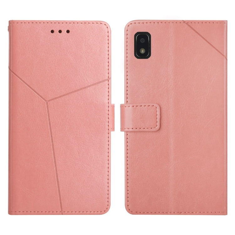For ZTE Blade L210 Y Stitching Horizontal Flip Leather Phone Case