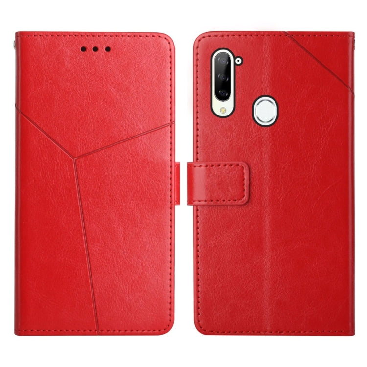 For ZTE Libero 5G Y Stitching Horizontal Flip Leather Phone Case