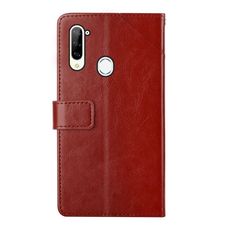 For ZTE Libero 5G Y Stitching Horizontal Flip Leather Phone Case