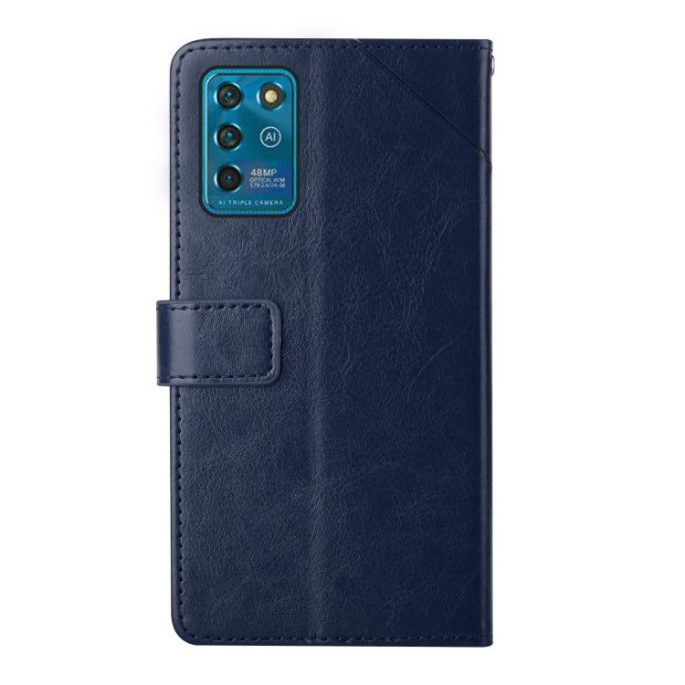 For ZTE Blade V30 Vita Y Stitching Horizontal Flip Leather Phone Case