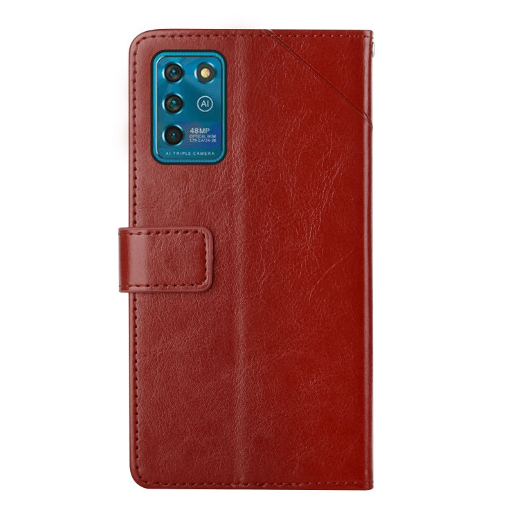 For ZTE Blade V30 Vita Y Stitching Horizontal Flip Leather Phone Case