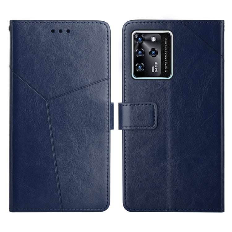 For ZTE Blade V30 Y Stitching Horizontal Flip Leather Phone Case