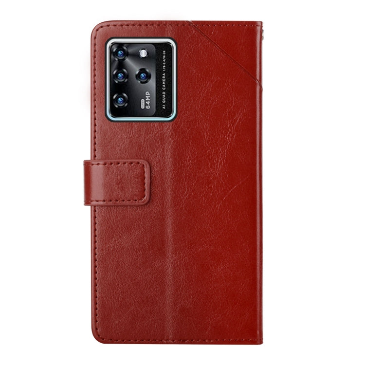 For ZTE Blade V30 Y Stitching Horizontal Flip Leather Phone Case