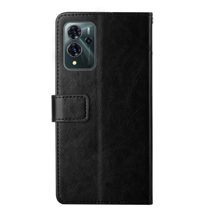 For ZTE Blade V40 Pro Y Stitching Horizontal Flip Leather Phone Case