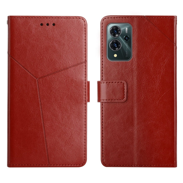 For ZTE Blade V40 Pro Y Stitching Horizontal Flip Leather Phone Case