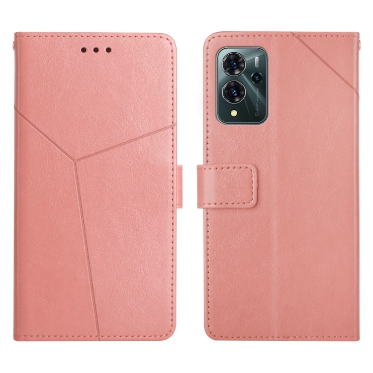 For ZTE Blade V40 Pro Y Stitching Horizontal Flip Leather Phone Case