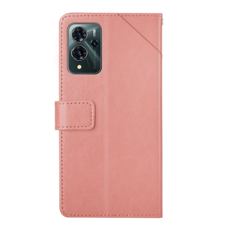 For ZTE Blade V40 Pro Y Stitching Horizontal Flip Leather Phone Case