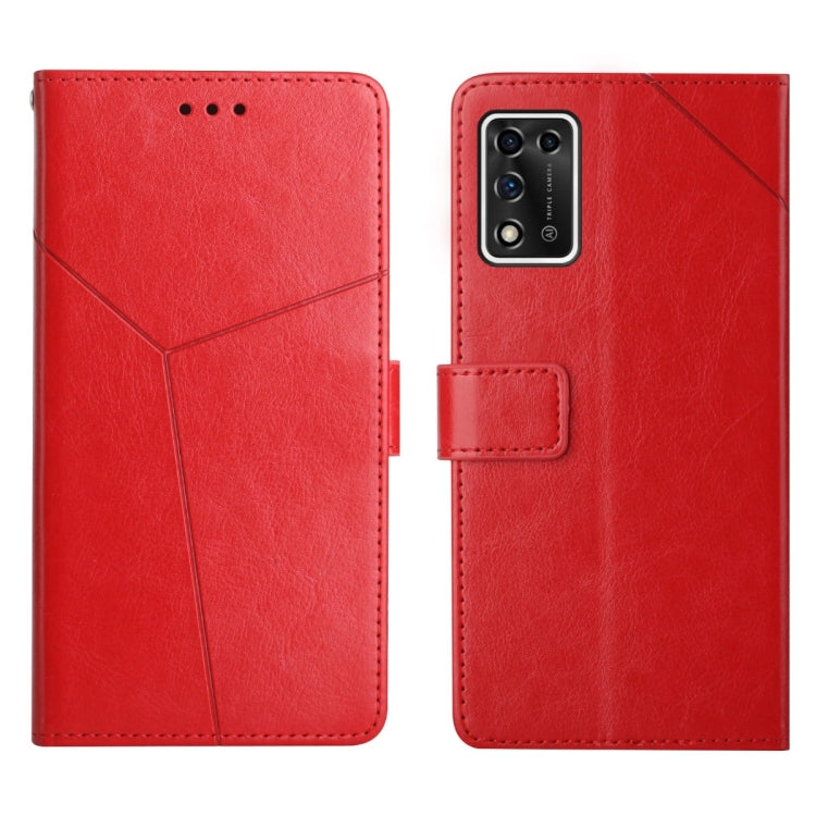 For ZTE Libero 5G II Y Stitching Horizontal Flip Leather Phone Case