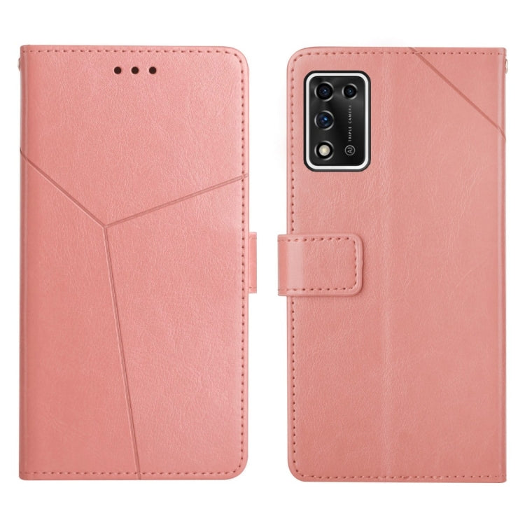 For ZTE Libero 5G II Y Stitching Horizontal Flip Leather Phone Case