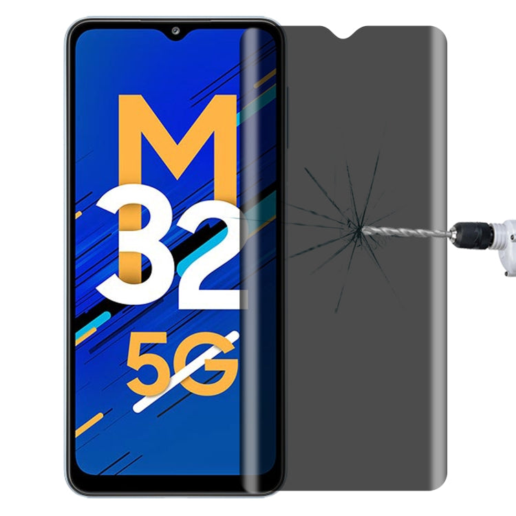 Full Cover Anti-peeping Tempered Glass Film For Samsung Galaxy M32 5G
