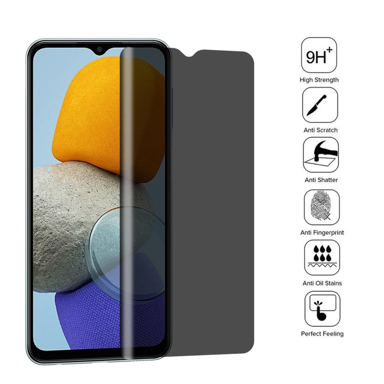 Full Cover Anti-peeping Tempered Glass Film For Samsung Galaxy M23