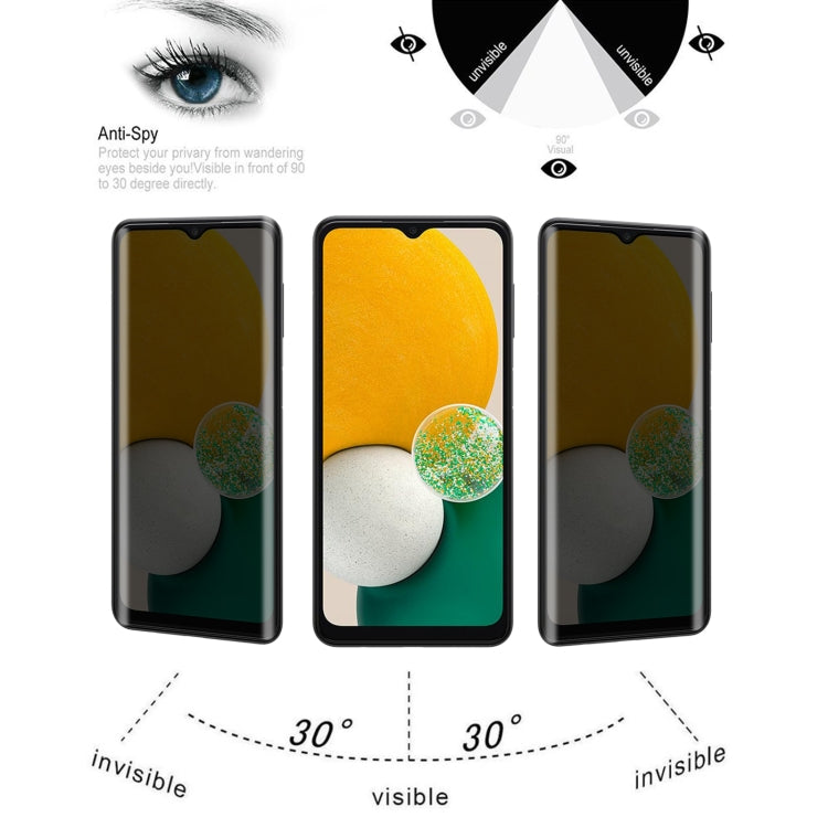 25 PCS Full Cover Anti-peeping Tempered Glass Film For Samsung Galaxy A13 5G