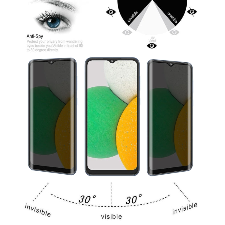25 PCS Full Cover Anti-peeping Tempered Glass Film For Samsung Galaxy A03 Core
