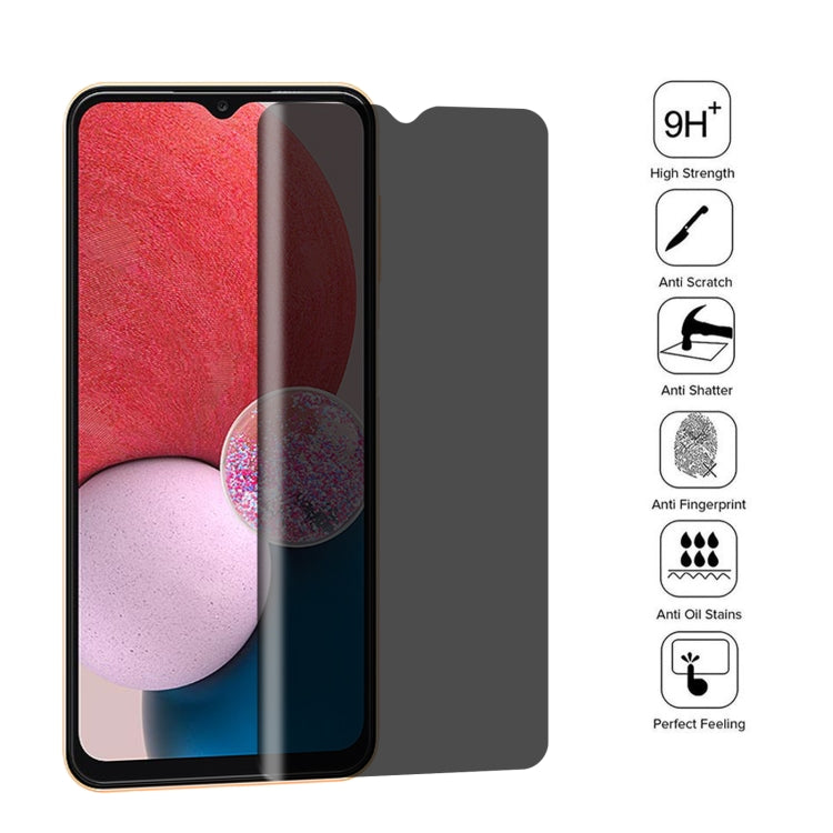 25 PCS Full Cover Anti-peeping Tempered Glass Film For Samsung Galaxy A13 4G / A13 SM-A137
