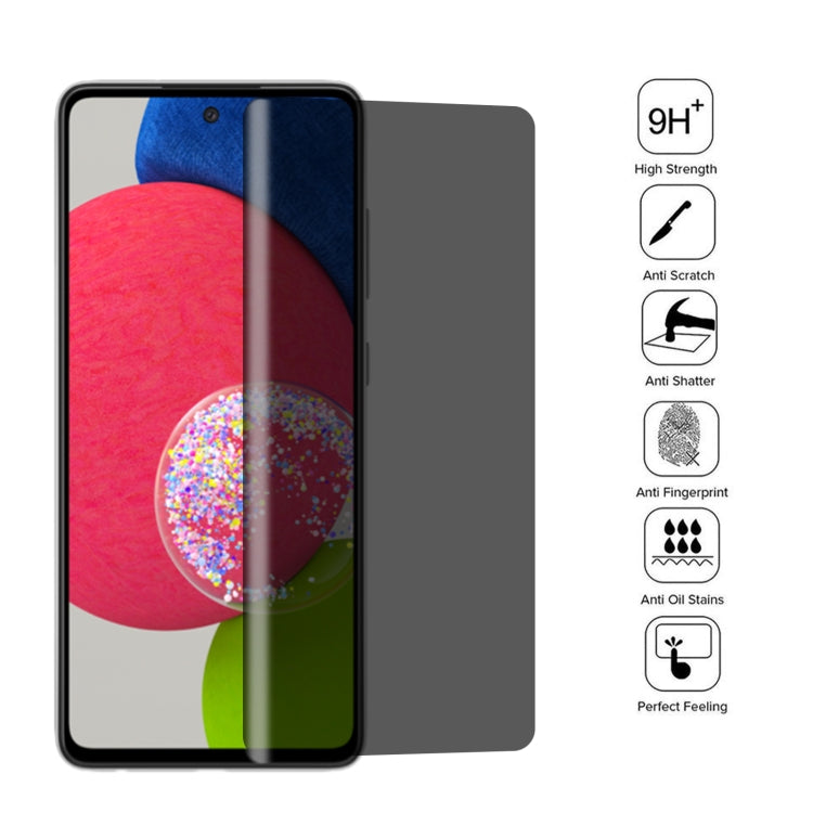 25 PCS Full Cover Anti-peeping Tempered Glass Film For Samsung Galaxy A52s 5G / A23s