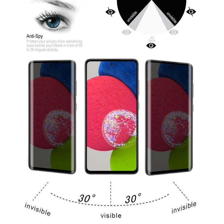 25 PCS Full Cover Anti-peeping Tempered Glass Film For Samsung Galaxy A52s 5G / A23s