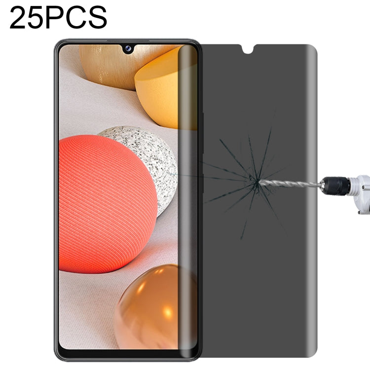 For Samsung Galaxy A42 5G 25pcs Full Cover Anti-peeping Tempered Glass Film