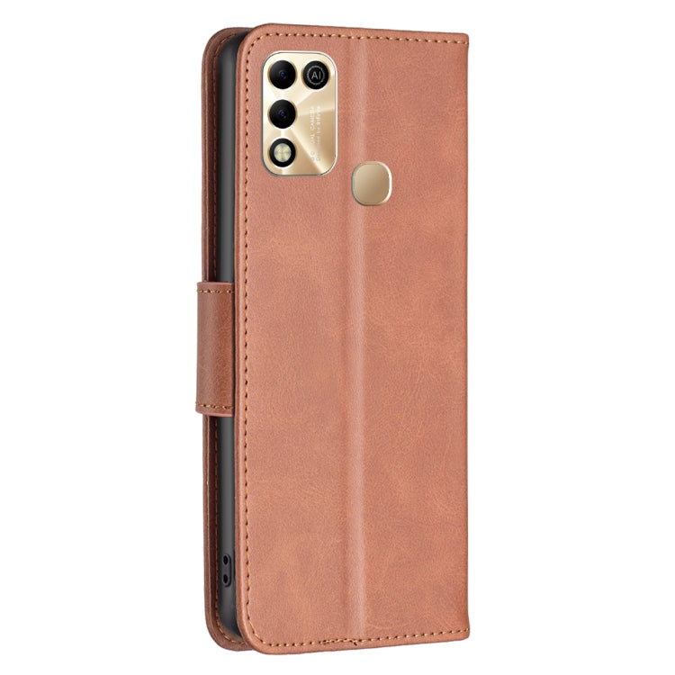 For Infinix Hot 11 Play/Hot 10 Play Lambskin Texture Leather Phone Case