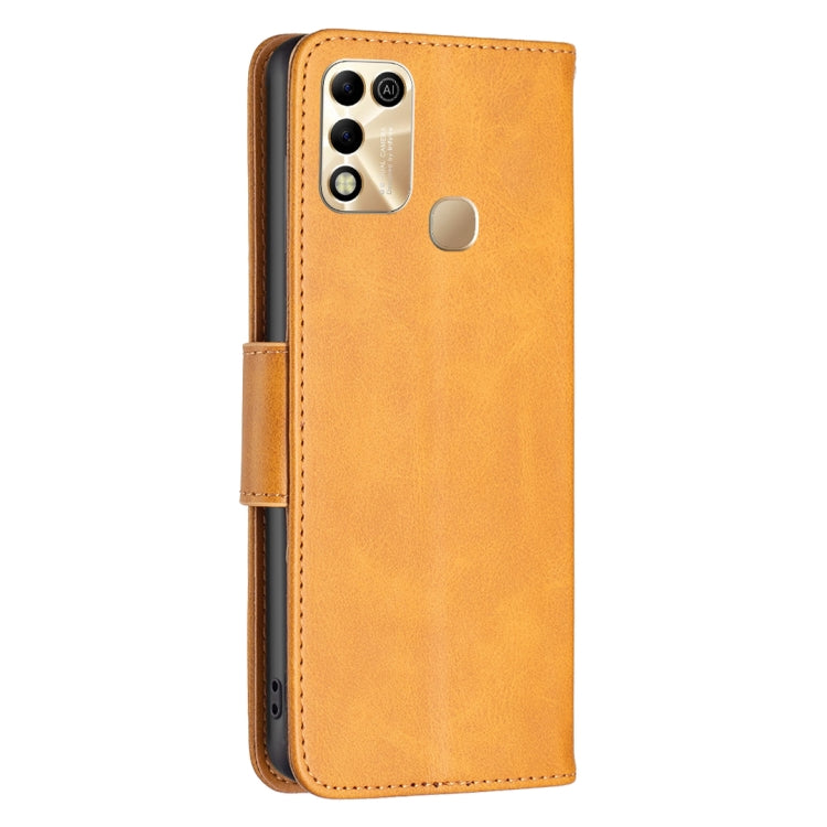 For Infinix Hot 11 Play/Hot 10 Play Lambskin Texture Leather Phone Case