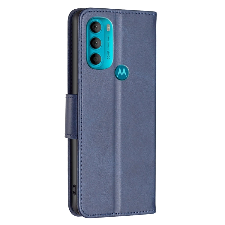 For Motorola Moto G71 5G Lambskin Texture Leather Phone Case