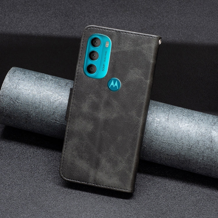 For Motorola Moto G71 5G Lambskin Texture Leather Phone Case