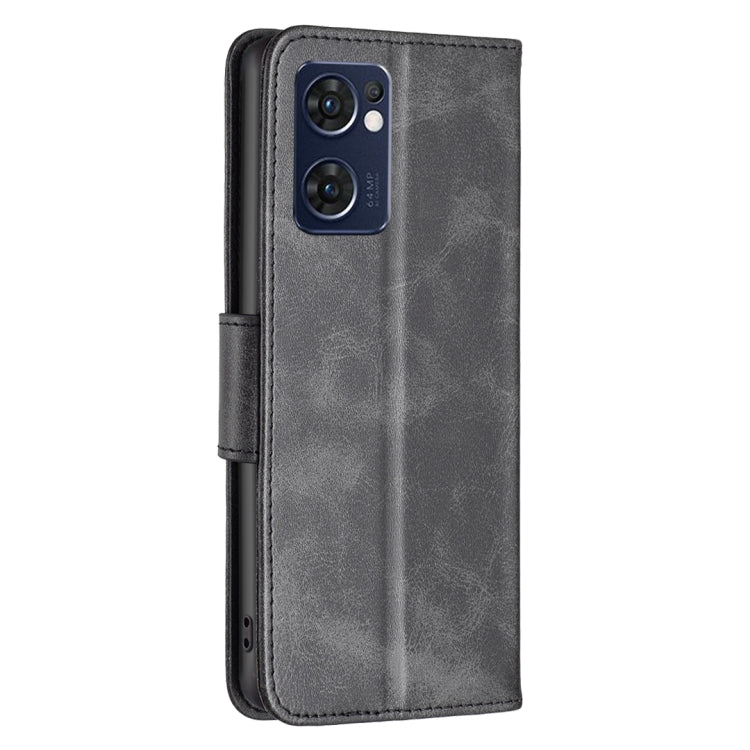 For OPPO Reno7 5G/Find X5 Lite Lambskin Texture Leather Phone Case