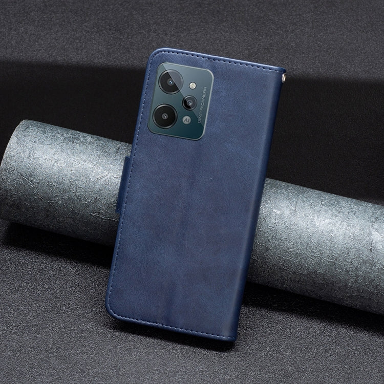 For OPPO Realme C31 Lambskin Texture Leather Phone Case