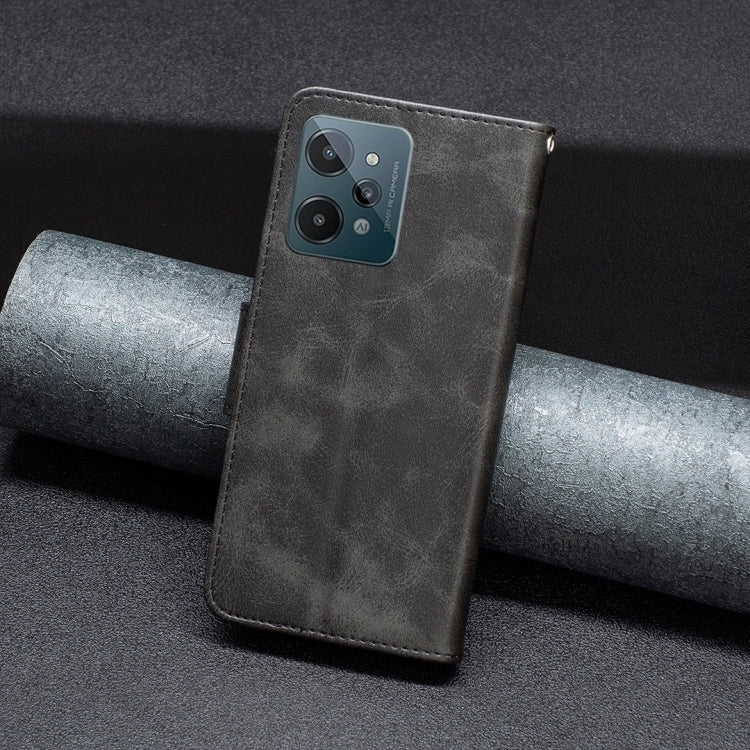 For OPPO Realme C31 Lambskin Texture Leather Phone Case