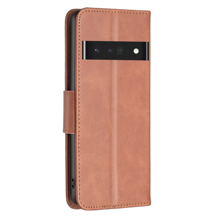 For Google Pixel 7 Pro 5G Lambskin Texture Leather Phone Case