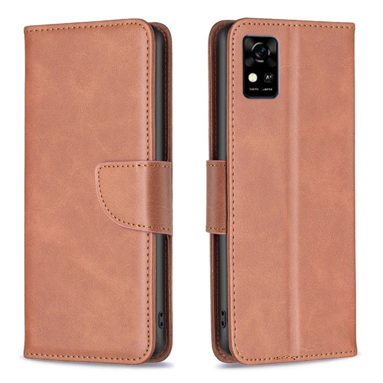 For ZTE Blade  A31 Lambskin Texture Leather Phone Case