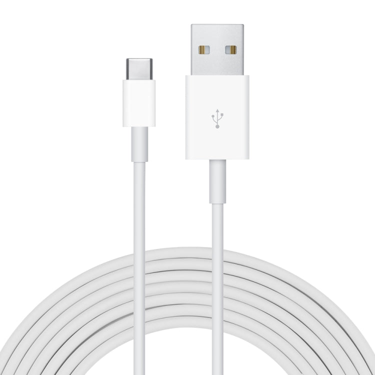 2A USB to USB-C / Type-C Data Cable, Cable Length:2m(White)