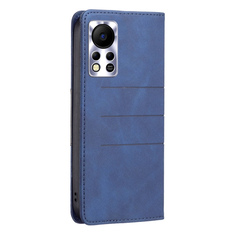 For Infinix Hot 11s/Hot 11T Magnetic Splicing Leather Phone Case
