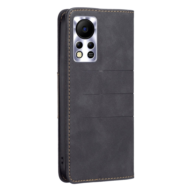 For Infinix Hot 11s/Hot 11T Magnetic Splicing Leather Phone Case