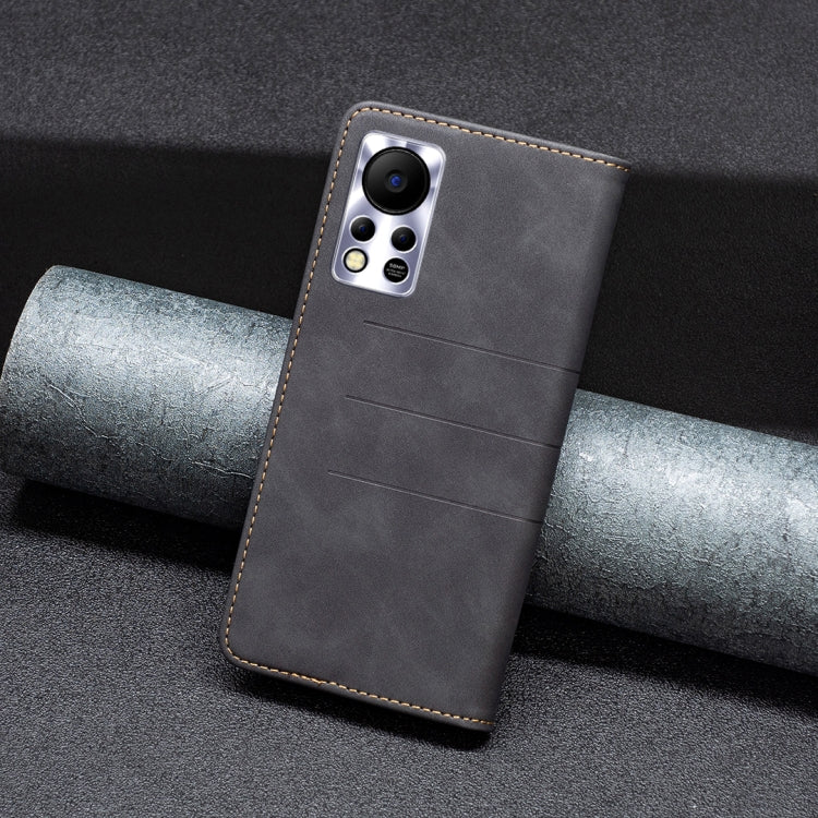 For Infinix Hot 11s/Hot 11T Magnetic Splicing Leather Phone Case