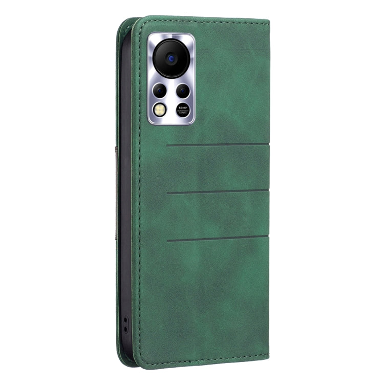 For Infinix Hot 11s/Hot 11T Magnetic Splicing Leather Phone Case