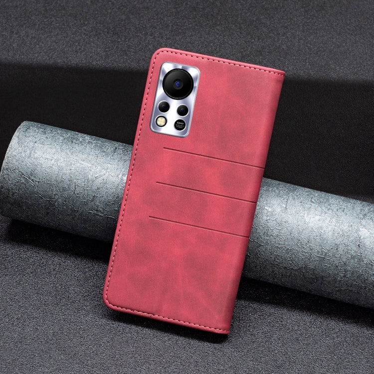 For Infinix Hot 11s/Hot 11T Magnetic Splicing Leather Phone Case