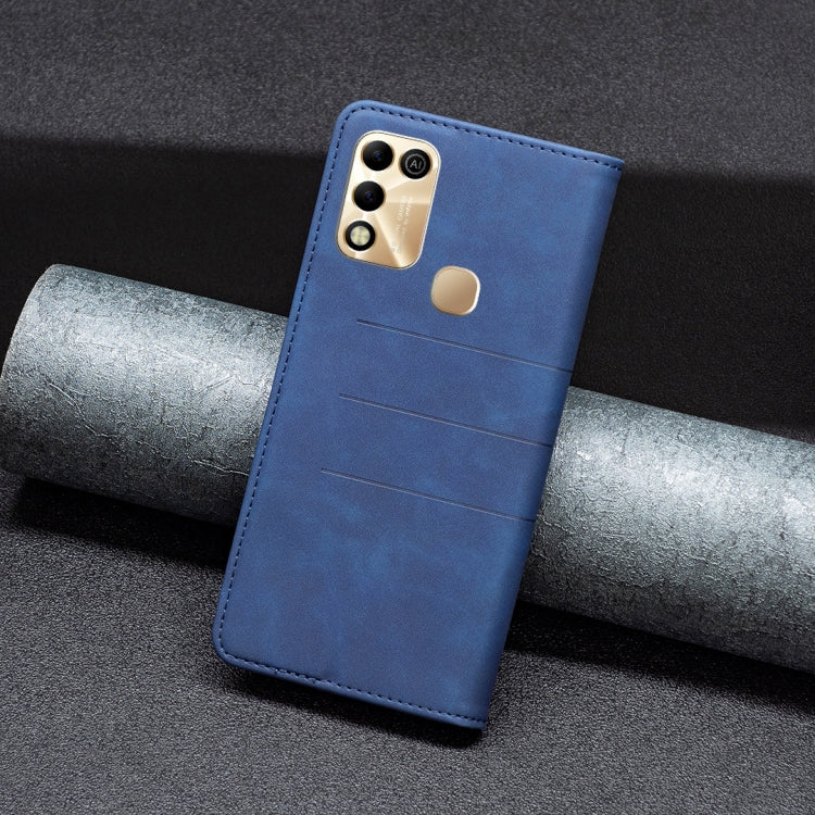 For Infinix Hot 11 Play/Hot 10 Play Magnetic Splicing Leather Phone Case