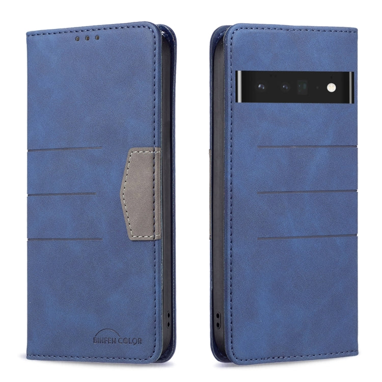 For Google Pixel 7 Pro 5G Magnetic Splicing Leather Phone Case